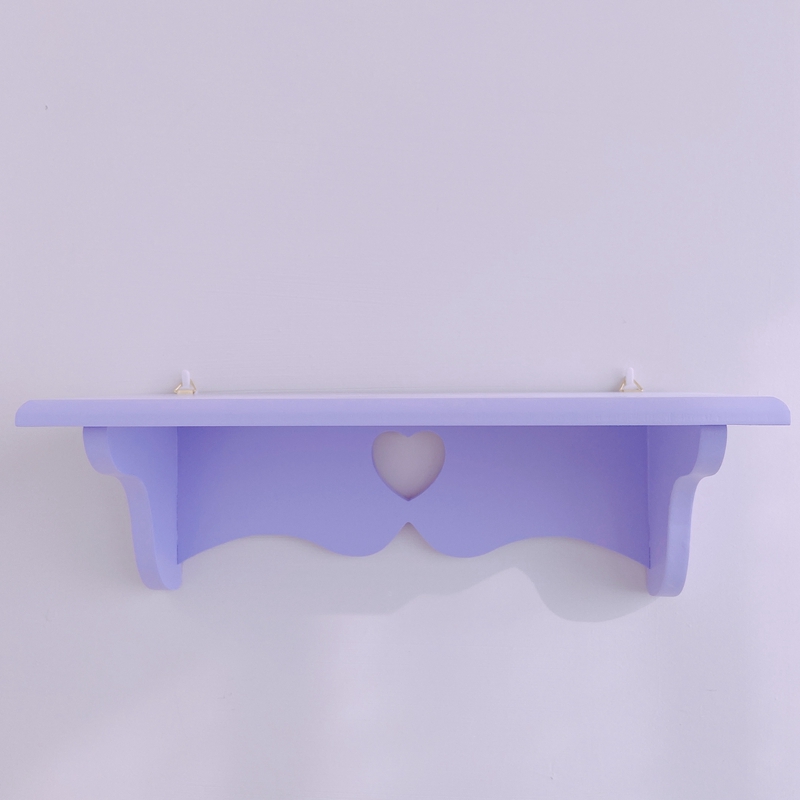 Wooden Wall Shelf, Single Layer, picture 8 of 9