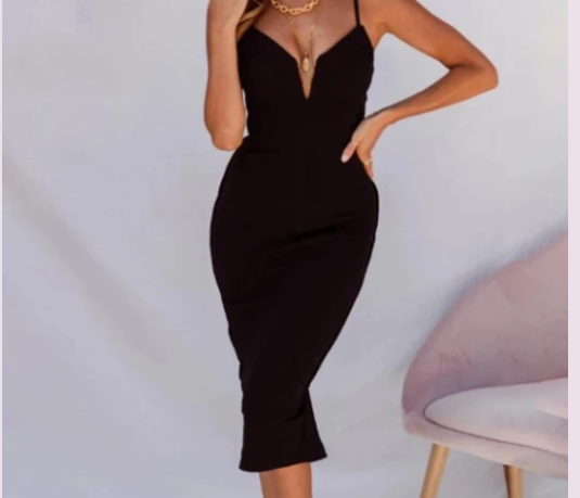 Title 7, Long split sexy dress