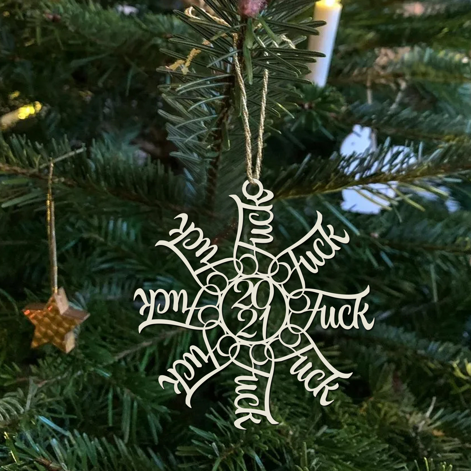 Christmas Furniture Decoration Wooden Decorative Hanging List