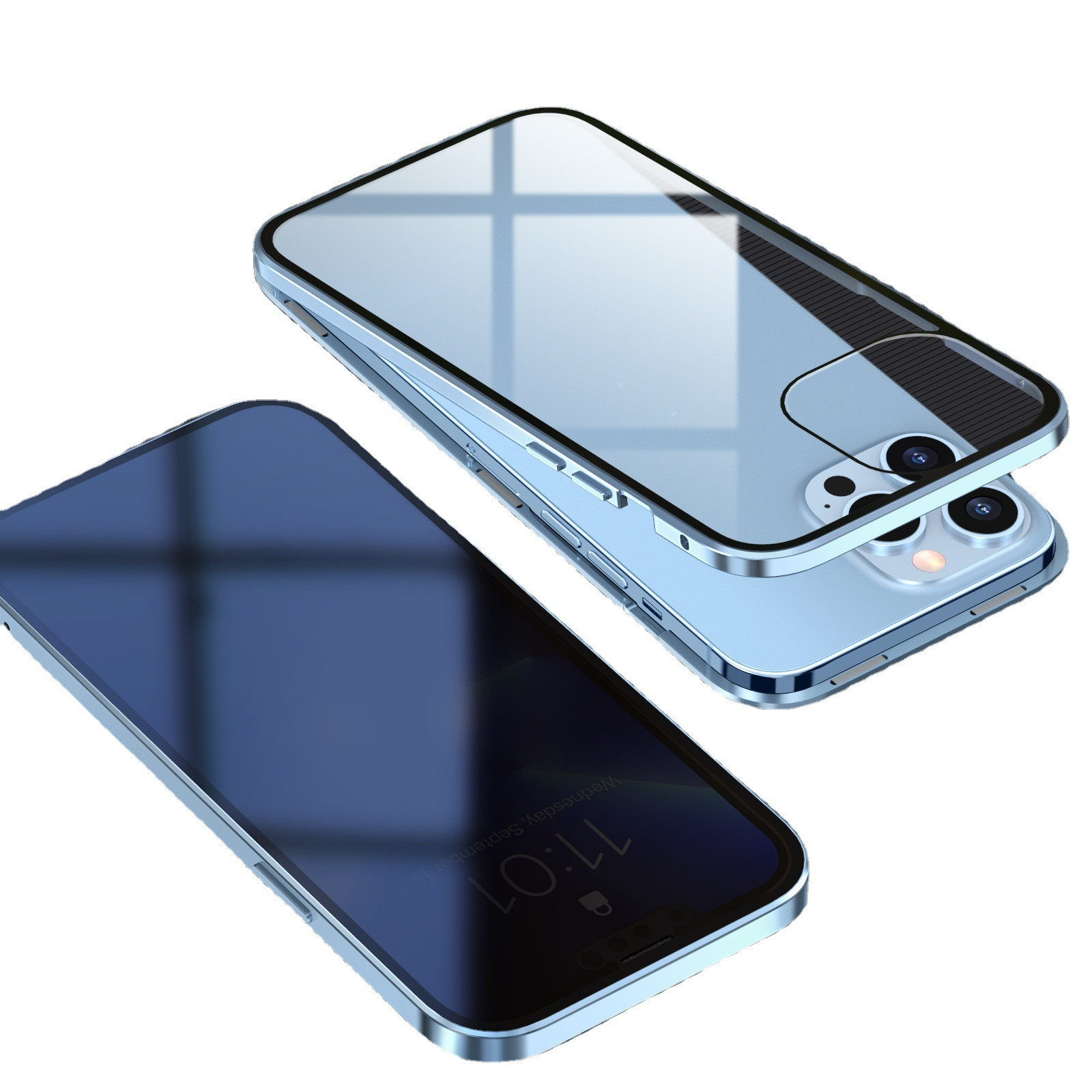 Anti-Privacy Magneto Double Sided Metal Frame Protective Cover - Image 6