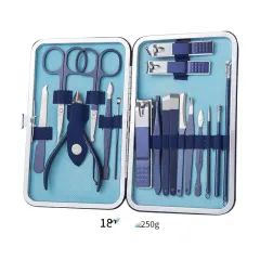 Professional Scissors Nail Clippers Set Ear Spoon Dead Skin Pliers Nail Cutting Pliers Pedicure Knife Nail Groove Trimmers - 20Style - View 1