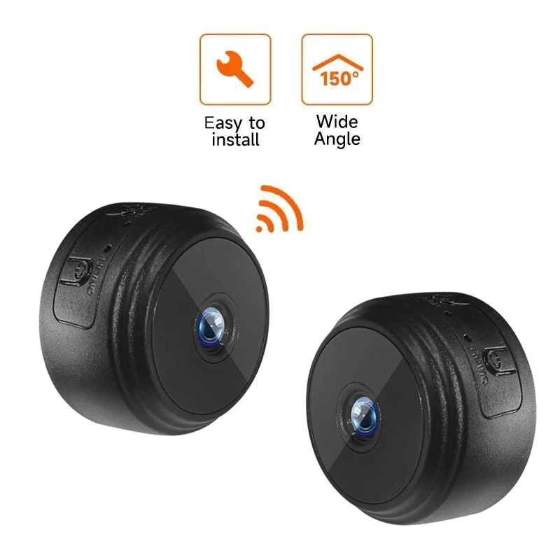 Title 2, A9 HD Wifi Smart Monitor Surveillance Cameras S...