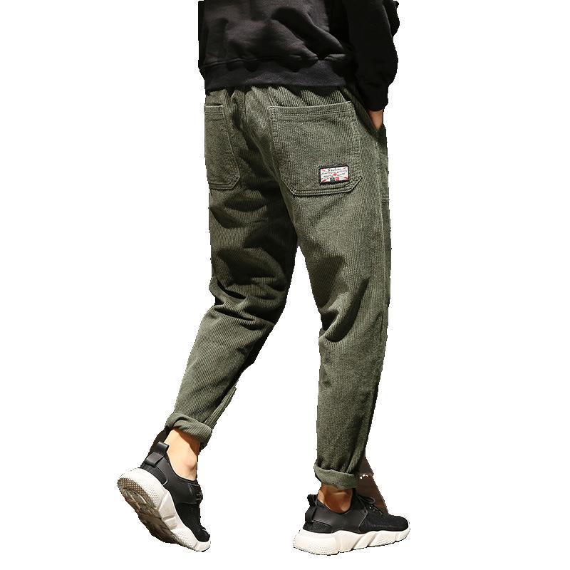 Title 6, Mens Corduroy Wide-leg Pants for ultimate comf...