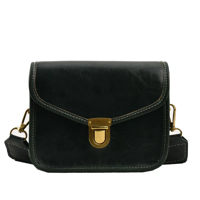 Women's Fashion Casual Vintage Shoulder Bag - Black