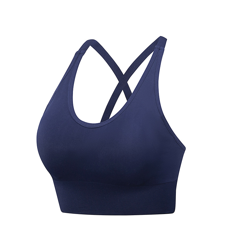 Title 6, Cross Back Yoga Sports Bra Plus Size