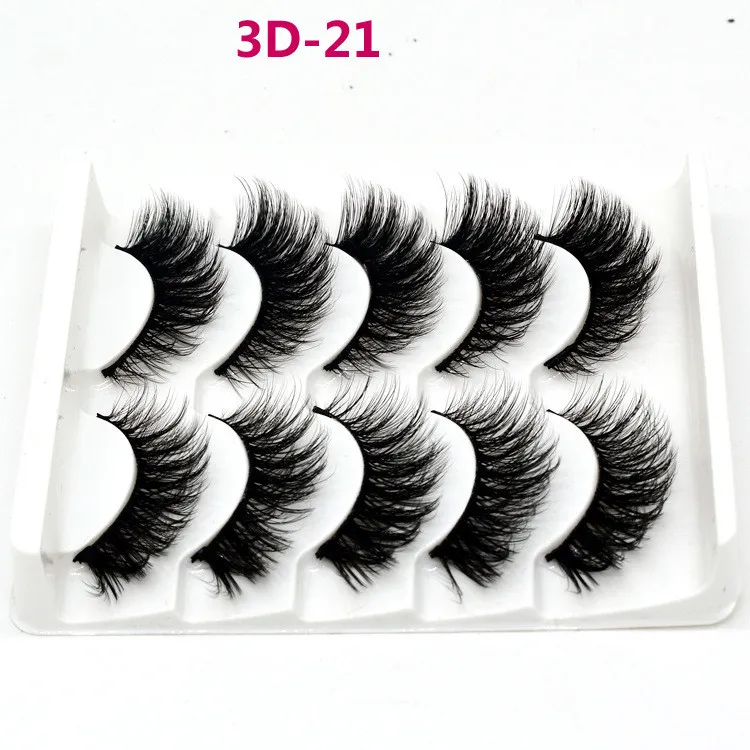 Handmade chemical fiber false eyelashes - 3D21