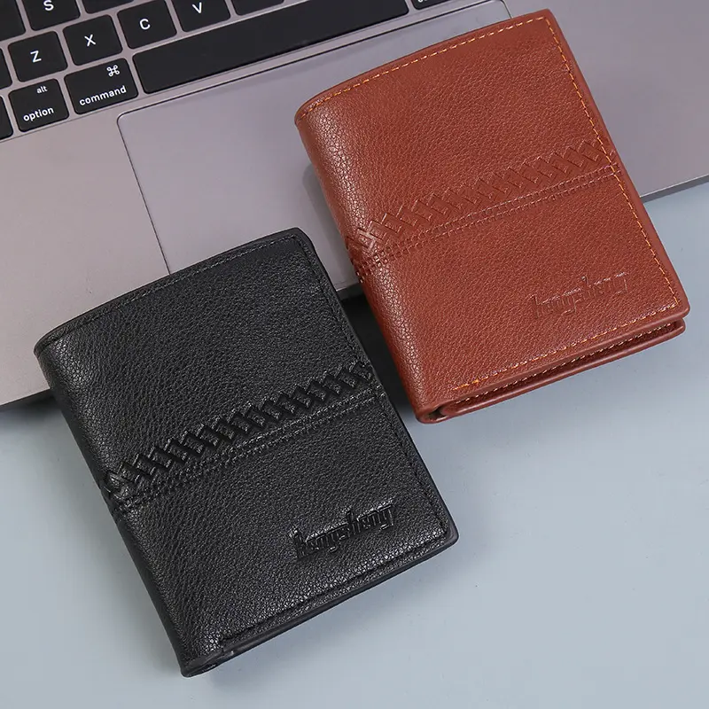 Wallet Men Short Leather Men