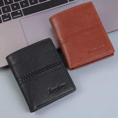 Wallet Men Short Leather Men