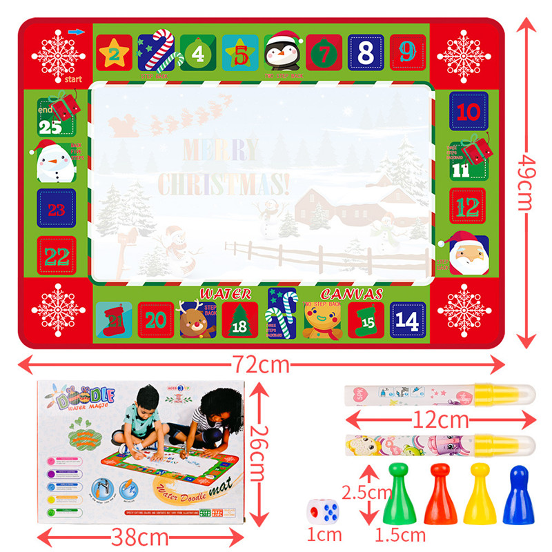 Christmas Decoration Water Magic Children's Water Graffiti Gift Box