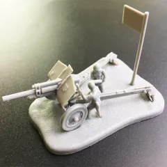 4D Assembled Military Model Howitzer Toy Model - Howitzer - View 1