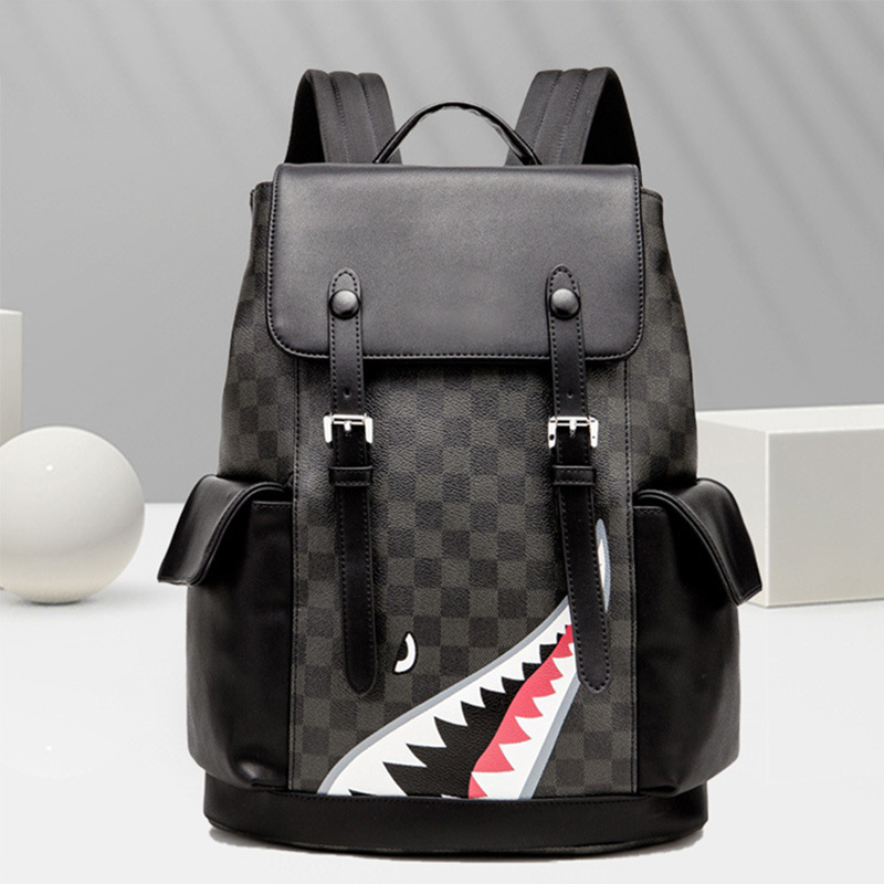 New Fashion Trend Korean Version Casual Large Capacity Backpack