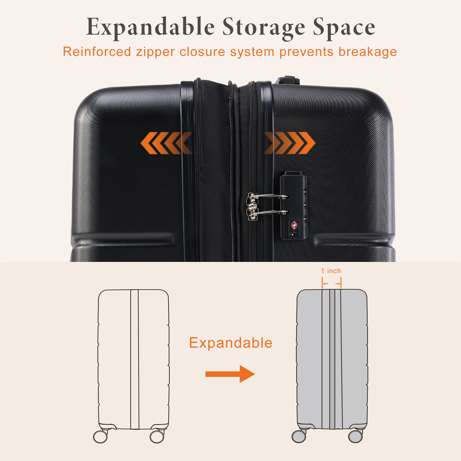 20-28 Inch Luggage Compartment - Image 4