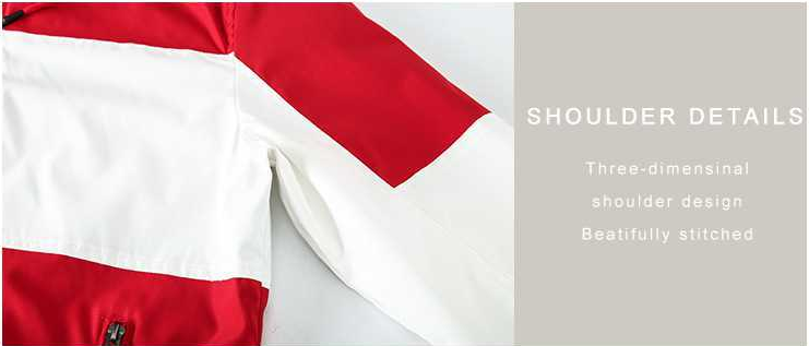 Men's Direct Hit Color Hooded Zipper Casual Jacket