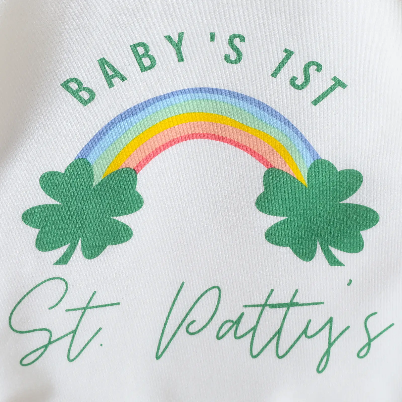 European And American Children's One-piece St. Patrick's Day Printed Romper