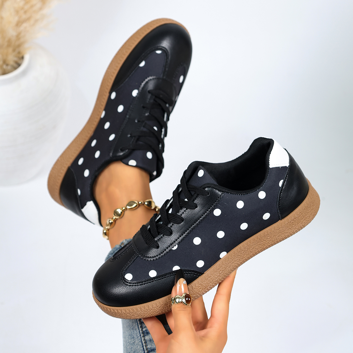 2026 New Arrival Platform Dad Shoes Womens Color Block Casual Sport Sneakers Fashion Versatile Retro Running Shoes Soft Sole Trendy Shoes