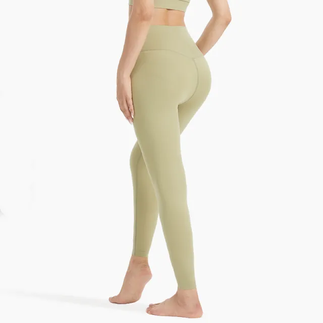 High Waist Tight Pocket Sports Fitness Pants Green - Shop at LoveMi