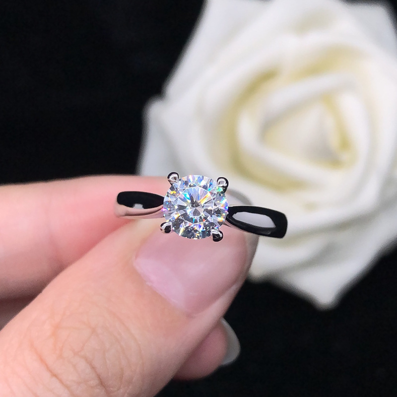 Simulation Moissanite Ring Women