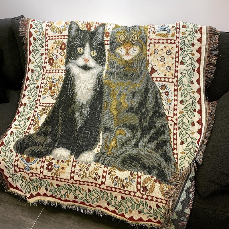 Double cat blanket