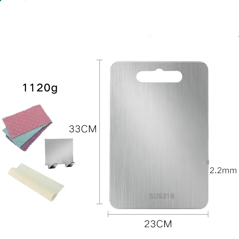 Title 8, 316 stainless steel cutting board