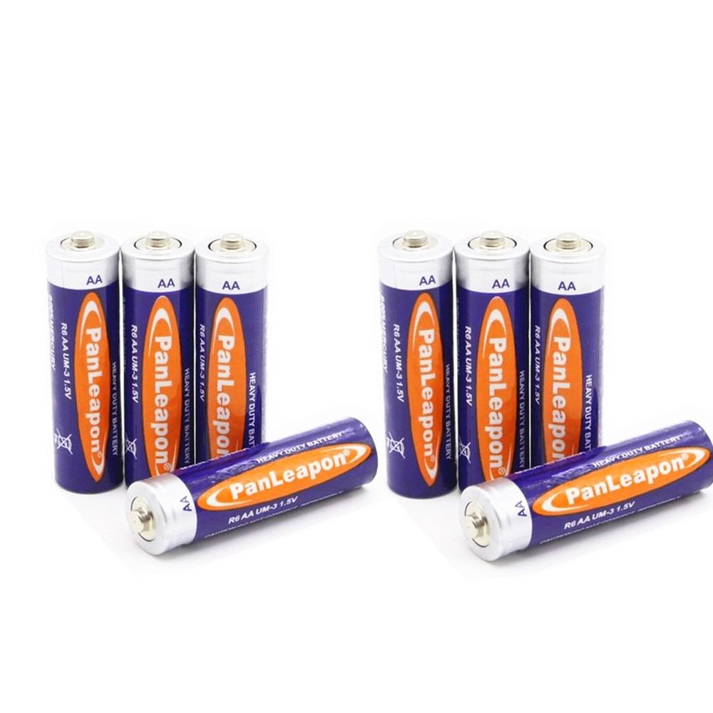 8 Or 16 X AA Zinc Carbon Batteries R06 MN1500 1.5V Long Lasting Battery
