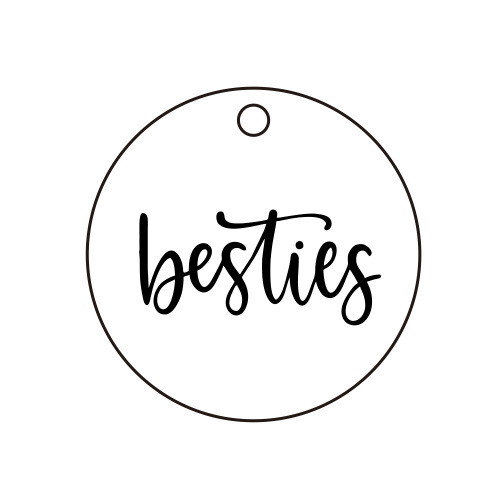 Plated Necklace Round Ring Pendant Necklace For Girls