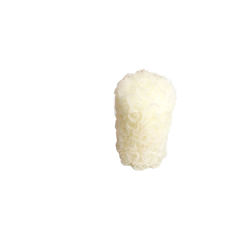 Rose Flower Pillar Crafts Candle Silicone Mold