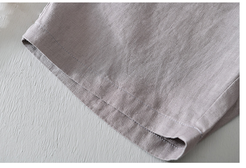 Straight Leg Drawstring Shorts Men's Solid Color Casual Pants