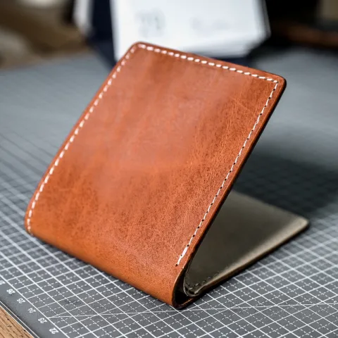 Fashion Personality Leather Short Wallet for Men
