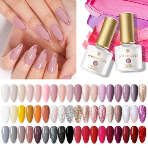 A Bottle of One-color Nail Polish