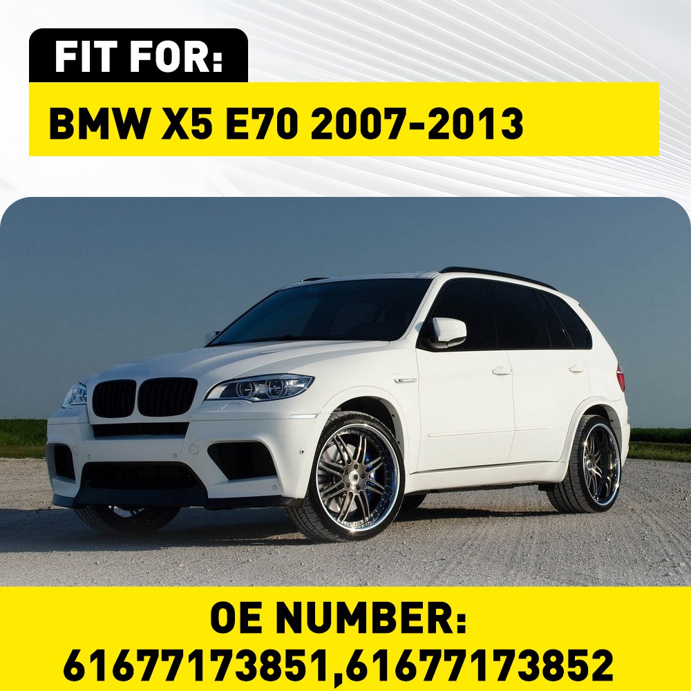 Pair Of Front Headlight Washer Jet Left Right Side Fits For BMW X5 E70 — image 12