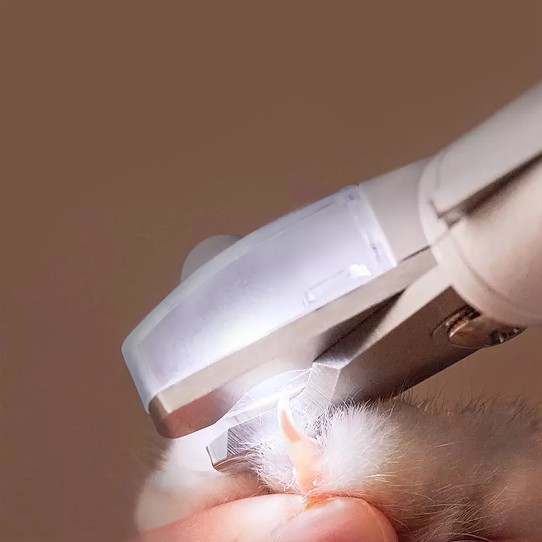 Professional Pet Nail Clipper Scissors Pet Dog Cat Nail Toe Claw Clippers Scissor LED Light Nail Trimmer For Animals Pet – image 2