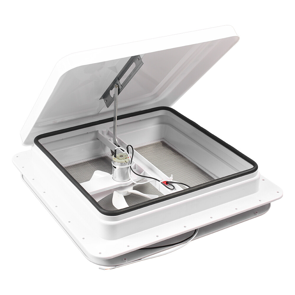 Camper Roof Vent Horsebox Motorhome Shower Hatch Blind 420x420 Caravan Skylight — image 5
