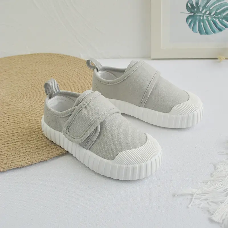 Children's Single Shoes Casual Soft Sole With Velcro