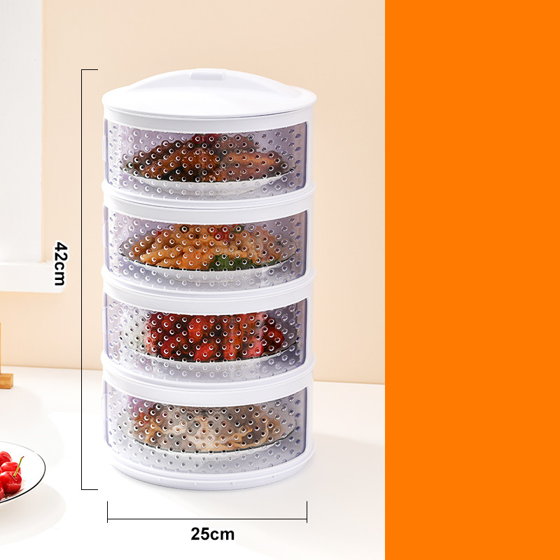 Title 3, Multi Layer Storage Box For Leftovers Keeps An...