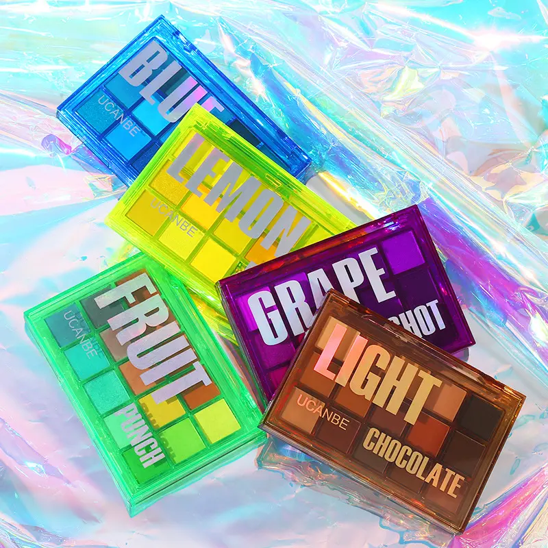 Makeup Sweet Party Eyeshadow Pallete Neon Palette 15 Shimmer