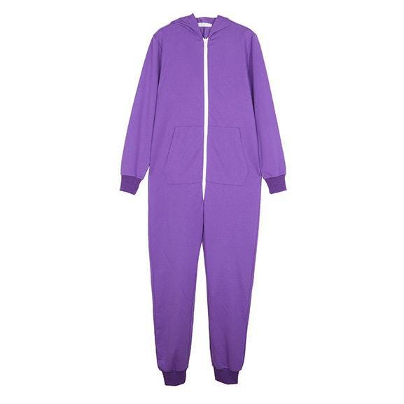 Title 10, Ladies Hooded One Piece Home Wear Pajamas