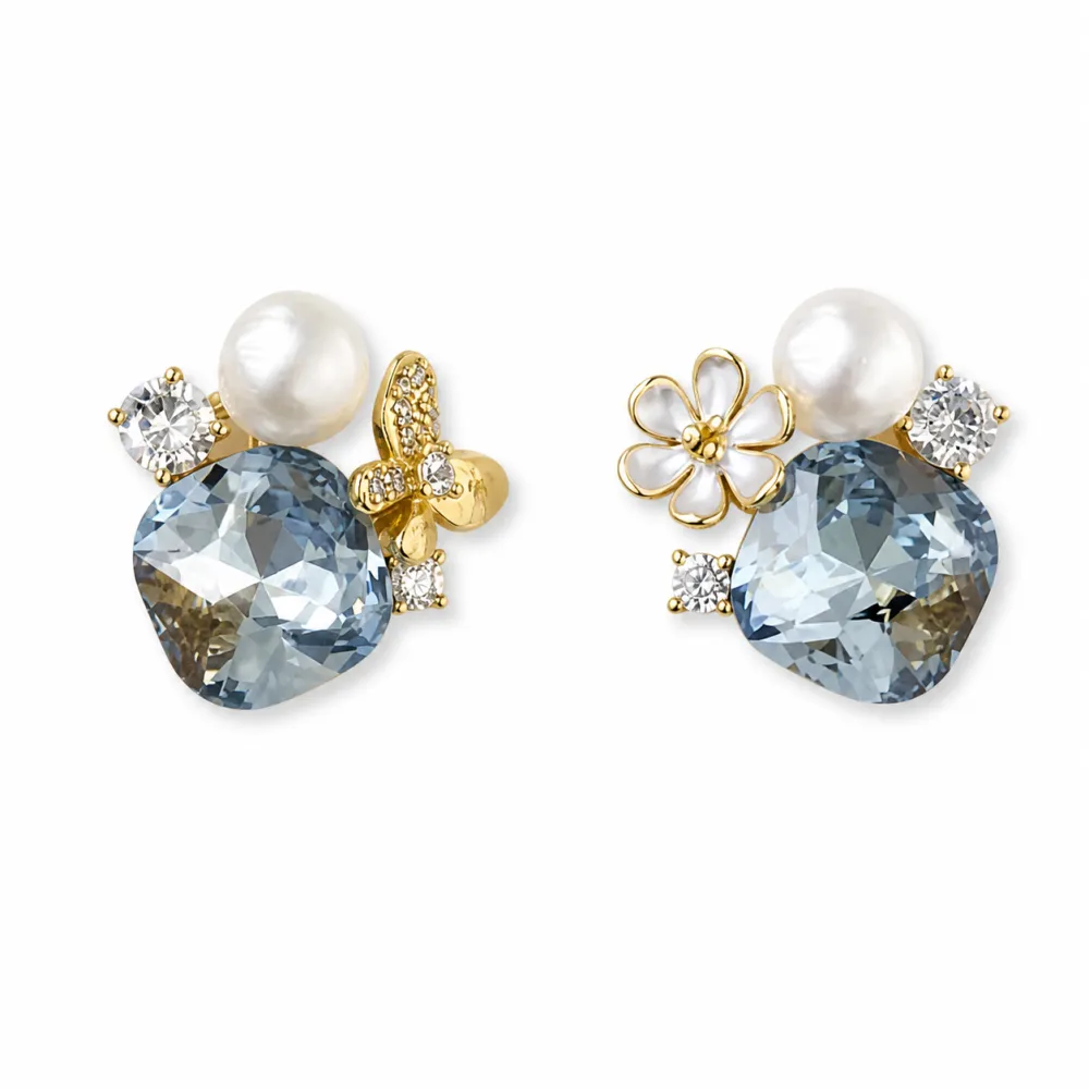 Natural Pearl Earrings