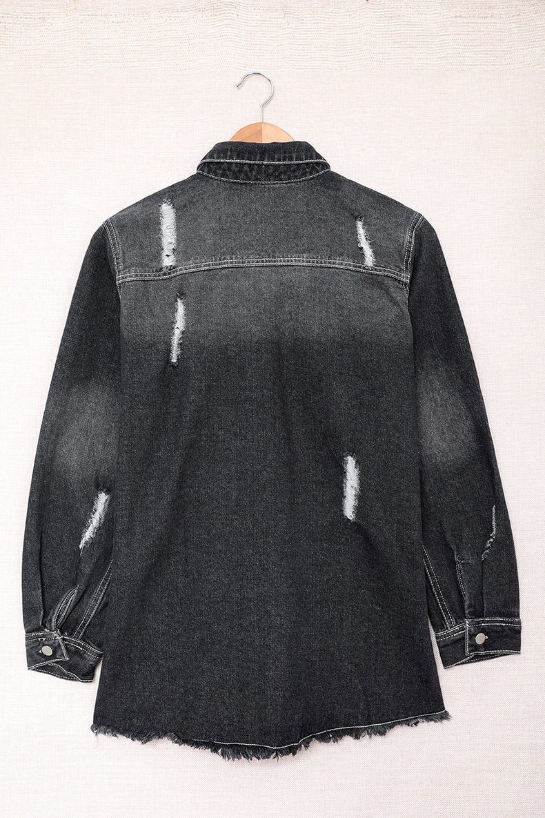 Casual Women's Single-breasted Lapel Long-sleeved Coat