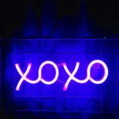 LED Modeling Bedroom Decoration Birthday Party Atmosphere Light - Purple - View 1