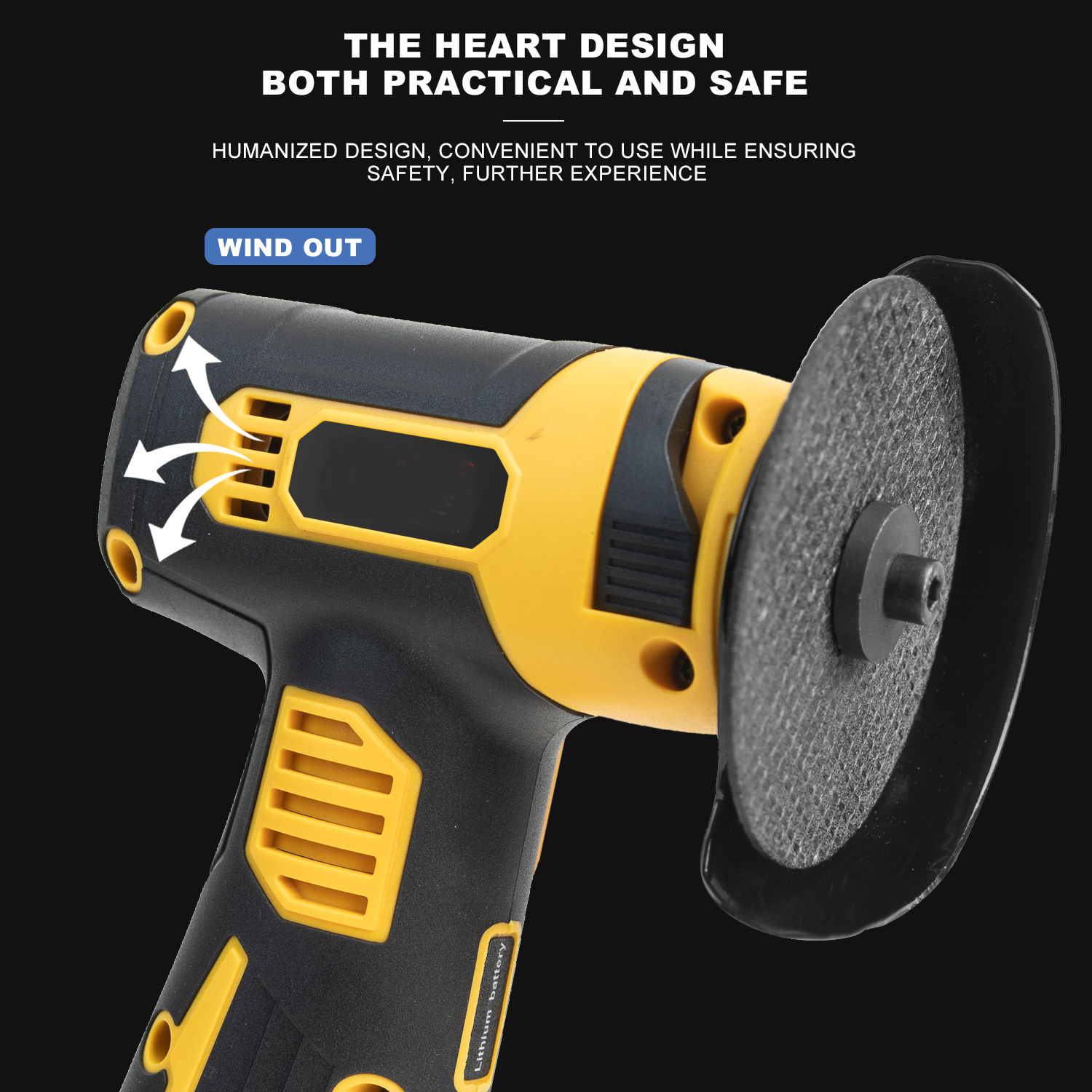 12V Mini Angle Grinder Rechargeable Grinding Tool Polishing Grinding Machine — foto 10