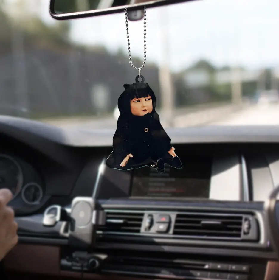 Colorful Car Pendant Interior Rearview Mirror