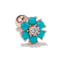 Egd0222 Blue Rose Gold