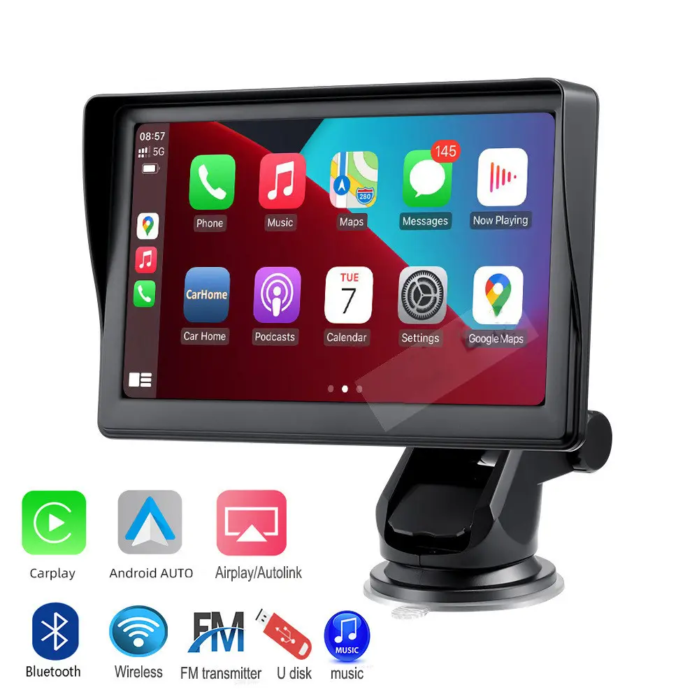 7 IPS Car Smart Screen Wireless Carplay Auto Mobile
