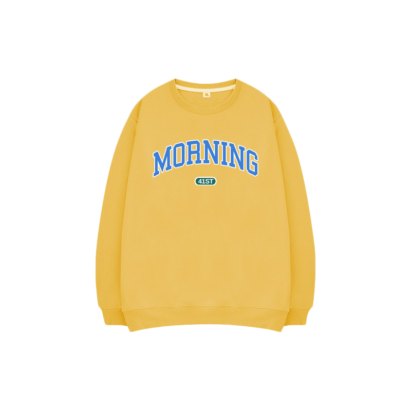 American Street Round Neck Sweater Men And Women Trendy Brand Hip-hop Loose Bf Lazy Couple Long-sleeved Shirt