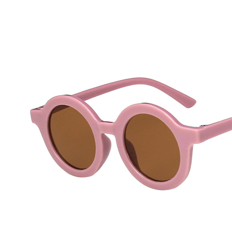Children's Round Frame Sunglasses Are Light Cute And Cool - Image 12