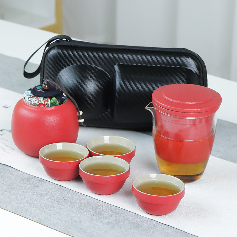 Portable Car Outdoor Travel Tea Set - 3