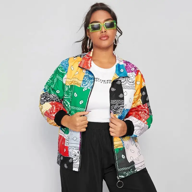 Plus Size Women's Clothing Color Trend In Autumn And Winter