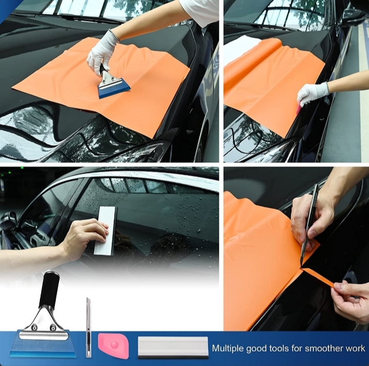 29 PCS Window Tint Tools Kit Car Auto Film Tinting Scraper Squeegee Installation thumbnail 5