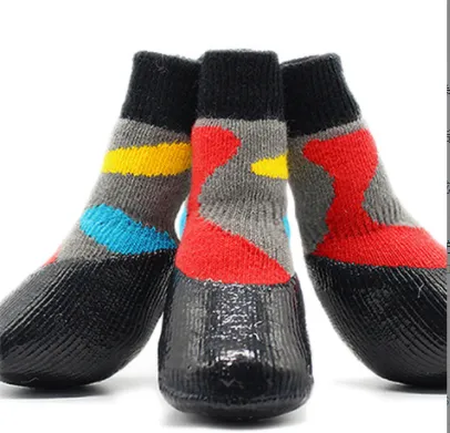 Autumn And Winter Large Golden Retriever Waterproof Outing Socks Color - Shop at LoveMi