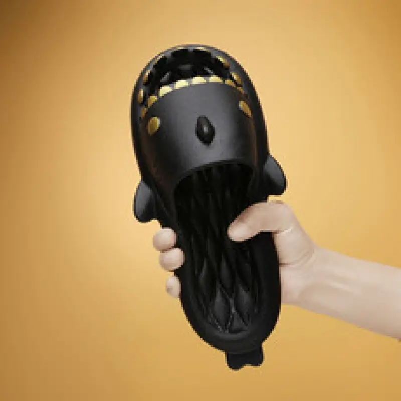 Shark Slides for Men and Women, Lightweight Rubber Slip-On Sandals